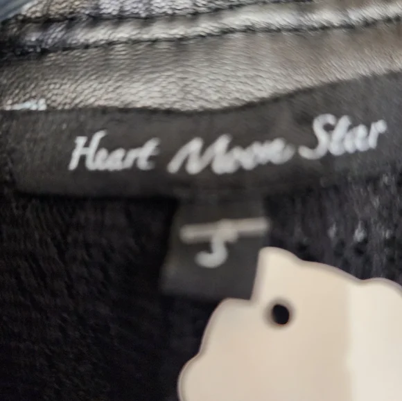 hart moon star lam skin leather jacket Size S - Picture 6 of 7